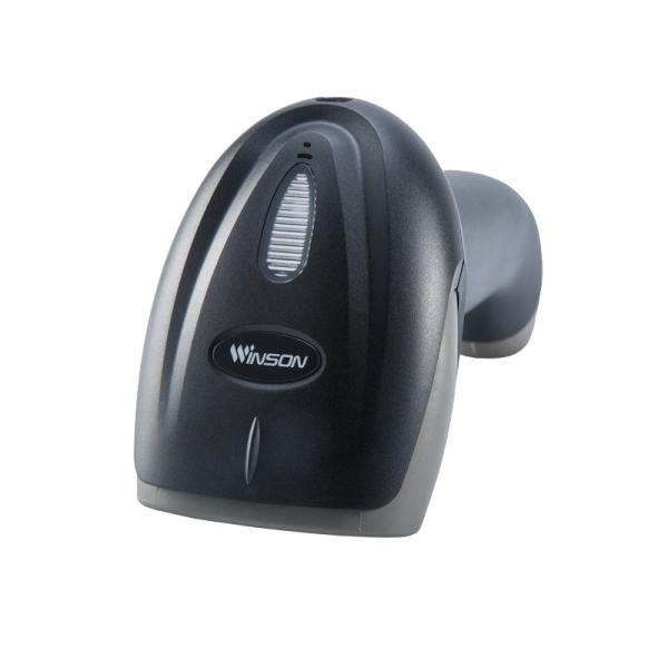 Supermarket Omnidirectional 2.4G Wireless 1D Barcode Reader QR Code Scanner Auto Sleep USB COM Hand-Free Scanner