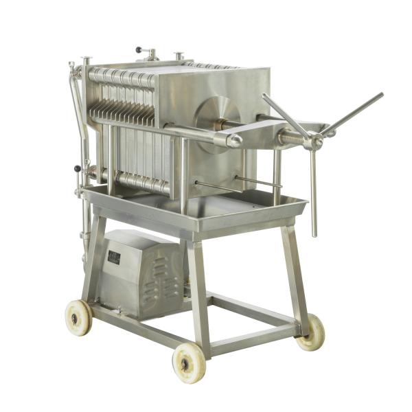 Mustard Edible Oil Apple Juice Filter Press Mini Oil Filter Press Machine 0.22 Micron