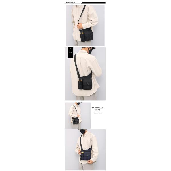 Custom Crossbody Chest Bag With Bottle Holder For Camping Biking Travel Cycling