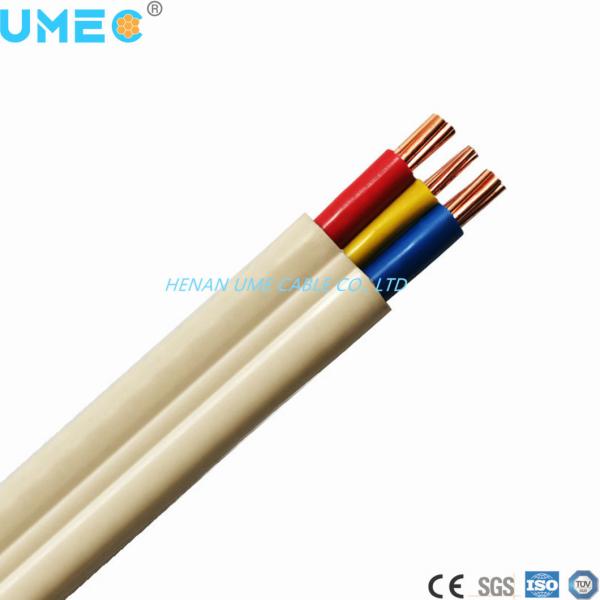 OEM Accepted Thermo Plastic-Sheathed Flat Cable for Building Householding Power Cable