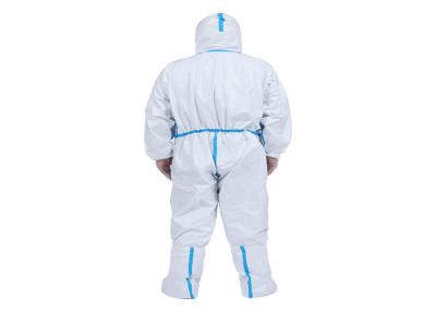 Dust Resistant Disposable Protective Suit Portable 2 / 3 Layers Easy To Wear