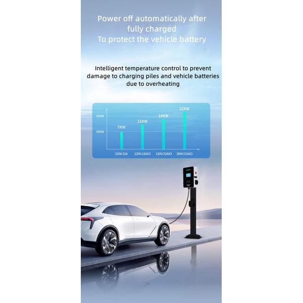 Коммерчески двойные оружи быстро проводя пальцем по стене карты установили заряжатель 22kw EV