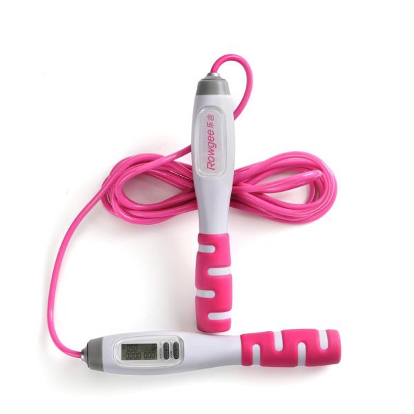 Digital Jump Rope Tangle Free Soft Beaded Rope With Comfortable Wavy Handle And Adjustable Length For Fitness Activities Shipping Charge