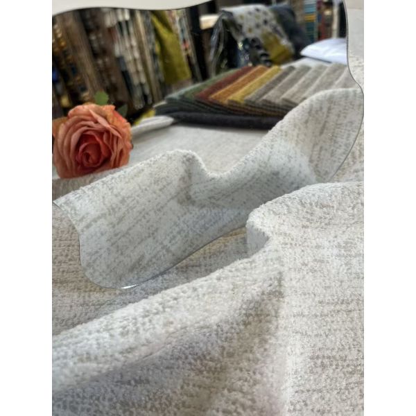 100%polyester glue Knitted velvet sofa fabric