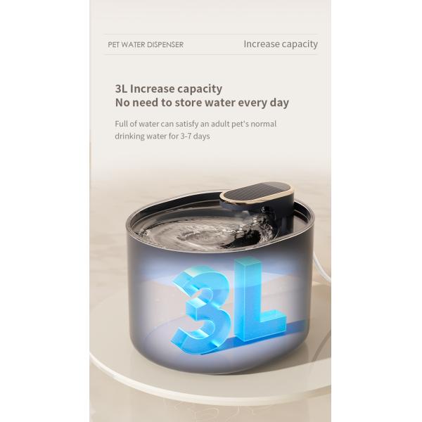 Dispensador de agua potable Revoluciona la hidratación de tu mascota con filtros sostenibles