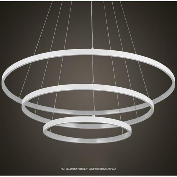 DIY black ring modern led pendant lights led commercial chandelier pendant ceiling lamp for top hotel