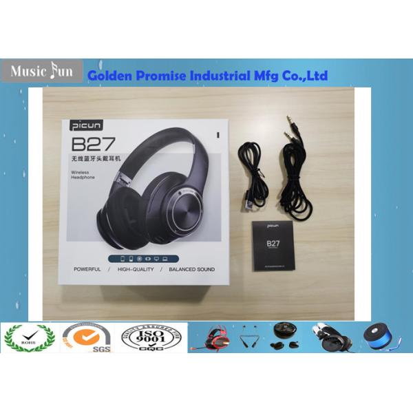 Adjustable Metal Headband Earphones Bluetooth Super Bass Sound