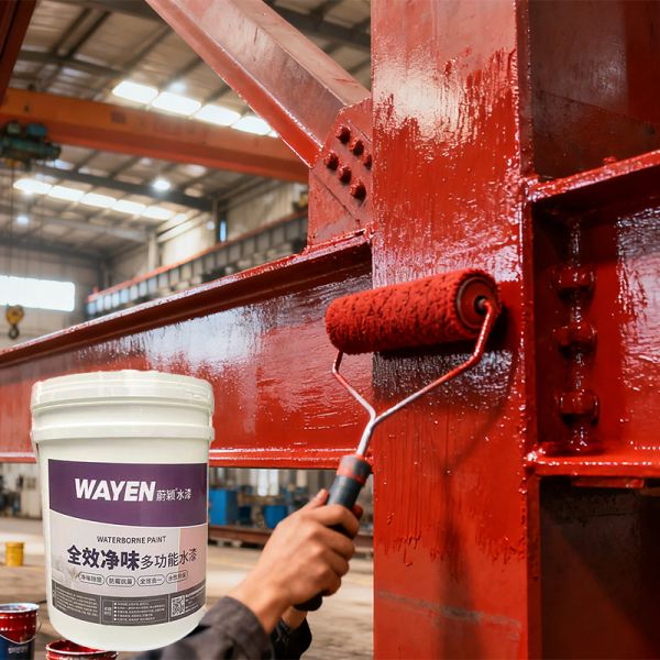 Thick Freproof Paints High Efficiency Fire Prevention Weather Resistance Durability Waterborne Liquid Paint for Steel Structures