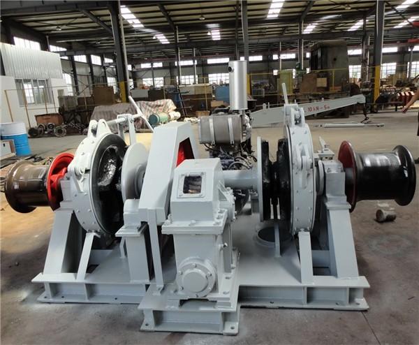 Cable Dia 28mm 36mm Rated Speed 15m/Min Hoist Marine Hydraulic Winch