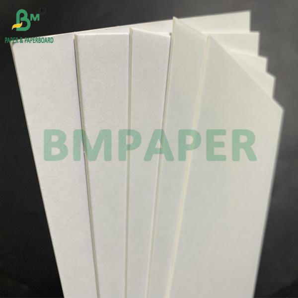 1mm 1.4mm White Uncoated Coaster Board For Making Hotel Paper Coaster