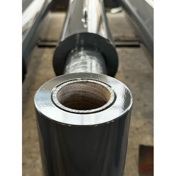 210mm 2250mm Luffing Double Acting Piston Cylinder Hard Chrome Plated Steel Custom