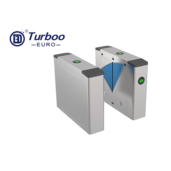 1.2mmのSU 304のアクセス管理の回転木戸の青いPCの腕の折り返しの障壁の回転木戸