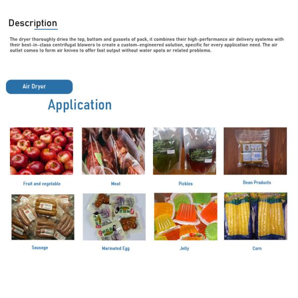 Food Beverage 380v and Efficiency Industrial Dehydration or Deoiling Air Drying Machine