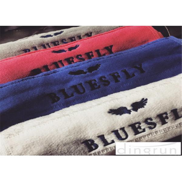 Customize Logo Light Weight Sports Gym Towels 21s Cotton Yarn