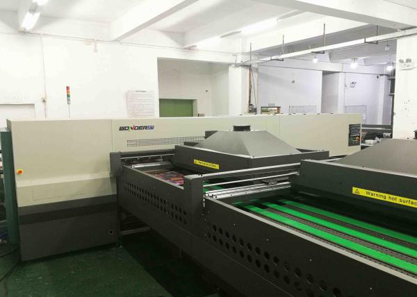 Corrugated Industrial Digital Printing Machine With Varnish Coating WDR200-66A