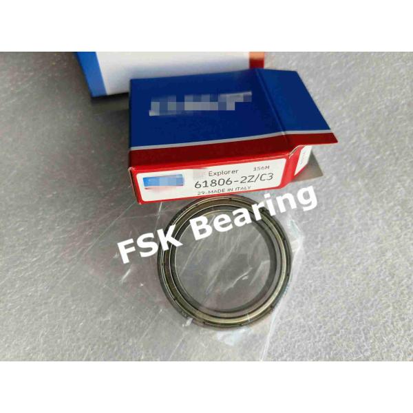 Precision Electric Bike Front Wheel Bearing 6202 2RS China Steel Ball Bearings