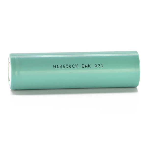 BAK N18650CK 3000mAh Solid State 18650 Lithium Ion Battery 500 Cycles For Home Appliances