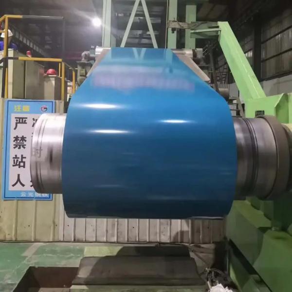 PVDF Blue PPGL Chromadeck IBR Corrugated Roof Panel Tiles Colour Sheet Coil