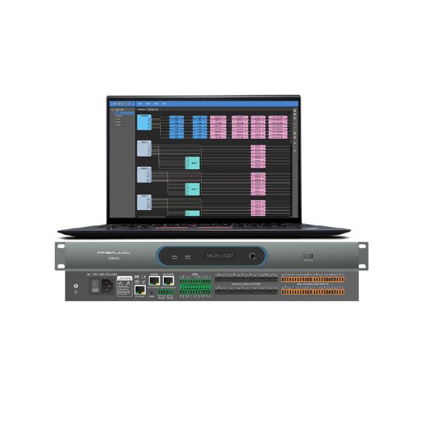 32x32 Dante DSP аудиопроцессор с AEC / ANC / AFC DSP для многоконференц-залов