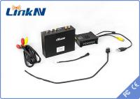 encripción baja del estado latente H.264 AES256 del 10km Mini Wireless Audio Video Transmitter COFDM