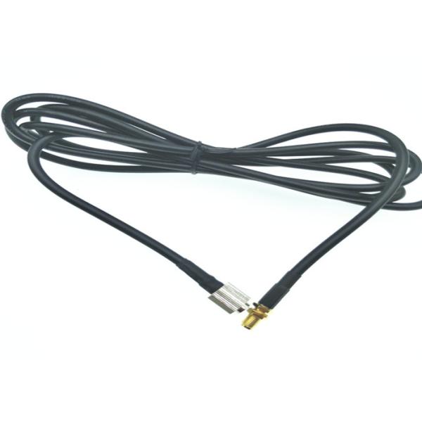 Female To Sma Female RF Cable Assemblies With Rg174 Pigtail Coaxial Cable