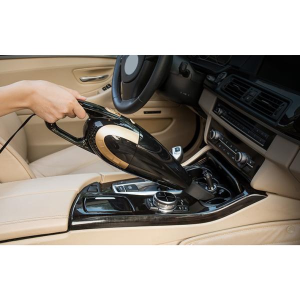 Black YANTU E03 Portable Hand Car Wash Vacuum Cleaner for Carpet and Seat Cleaning 1 kg