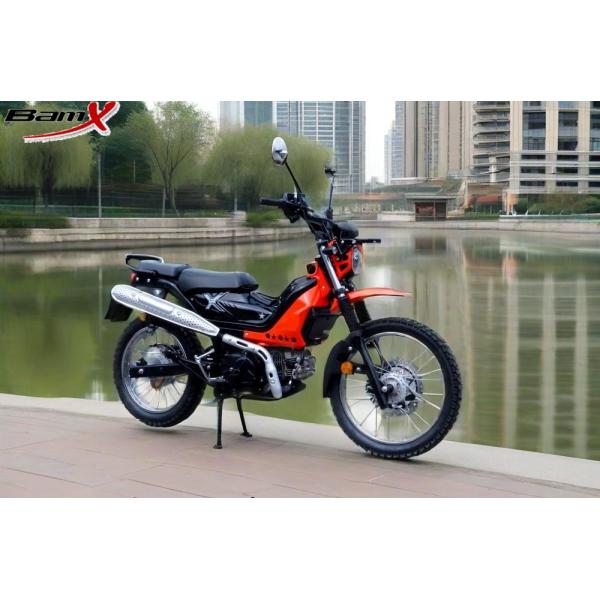 道の土のバイクを離れた単一シリンダーChromeカブスのオートバイ125ccのモトクロスのバイク2.1l