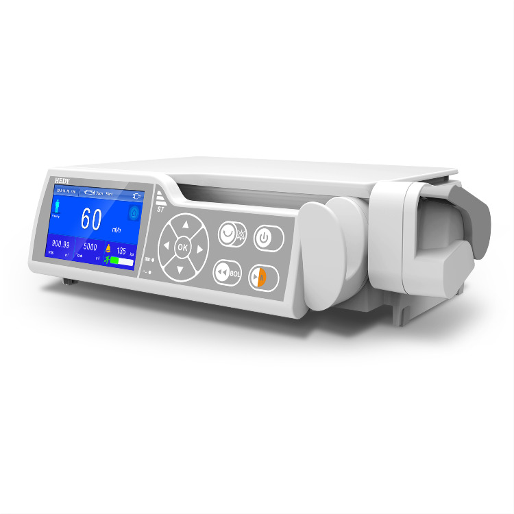 Electric Automatic Portable Metal Syringe Pump Syringe Pump With Drug Library