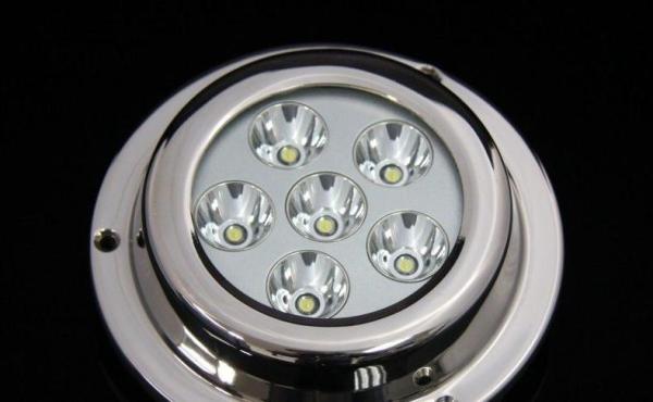 18 W Surface Mount Marine Led Spotlights For Boats , DC11V-14V