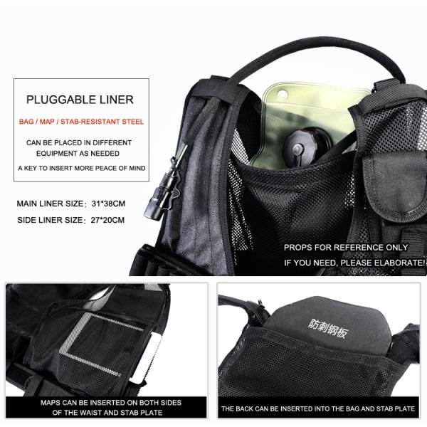 Improved Outer Hunting Tactical Vest For Women , Tactical Molle Vest