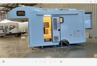 A caixa branca personalizada de Shell Body Luxury Decoration Assembling rv do campista montou