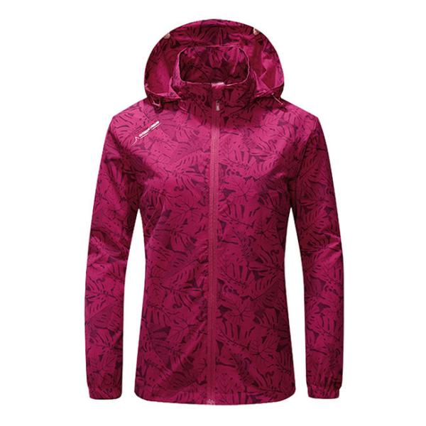 Jaquetas corta-vento com capuz e estampas leves de fábrica com logotipo personalizado do fabricante original