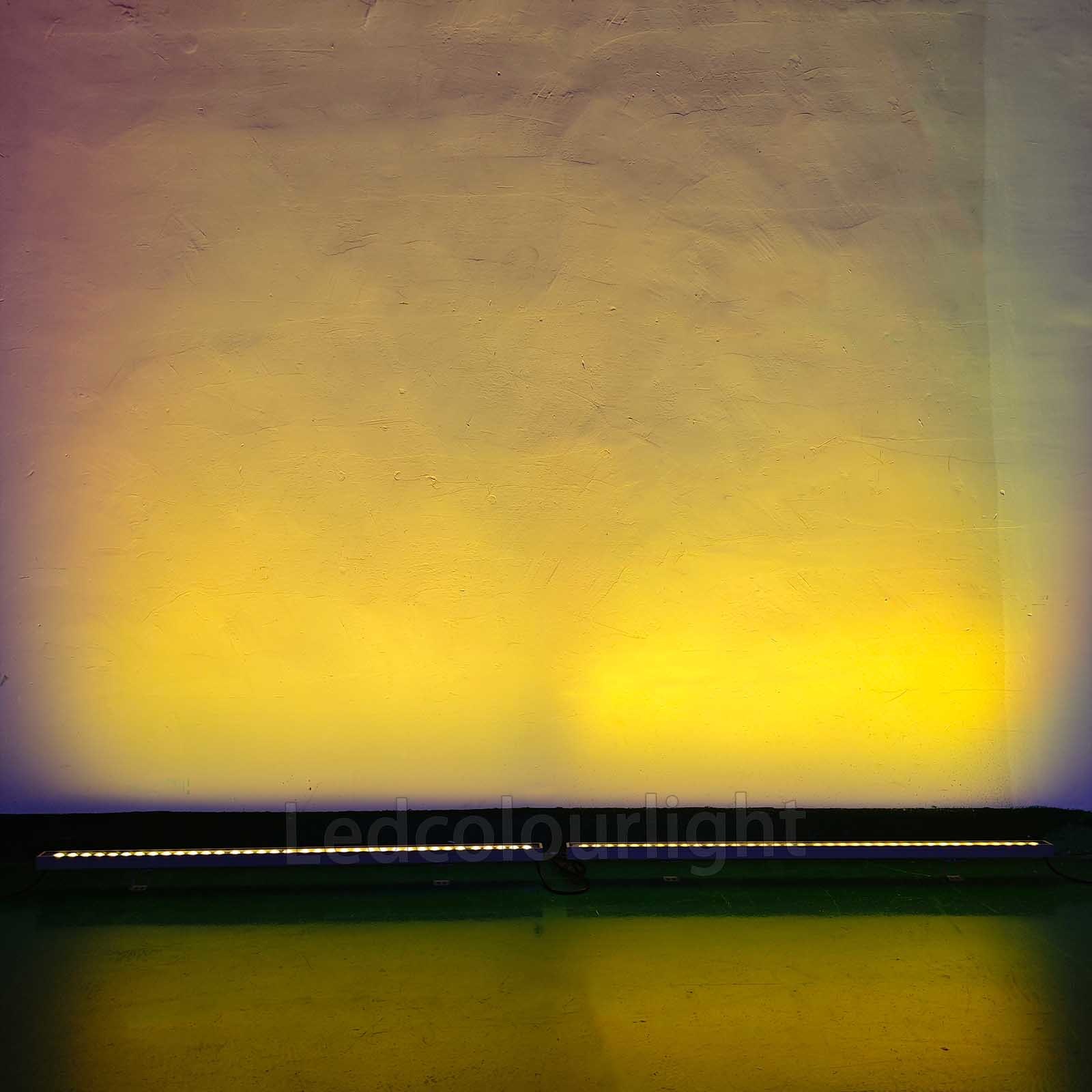 IP66 Waterproof 36W High-power DMX512 LED Wall Washer Light for Building Facades