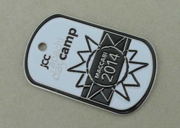 MACCABI Personalized Dog Tags By Aluminum Stamped With Soft Enamel