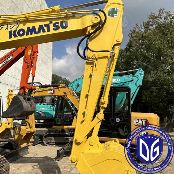 Происхождение Япония PC110 Использованный экскаватор Komatsu PC110 Crawler Excavator Подержанный гидравлический экскаватор Komatsu PC110