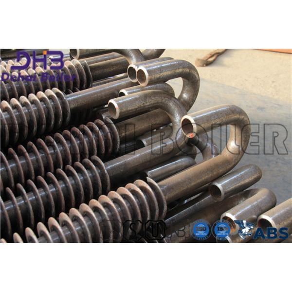 Thermal Resistant Finned Copper Tubing Spiral Shape Shell High Rigidness