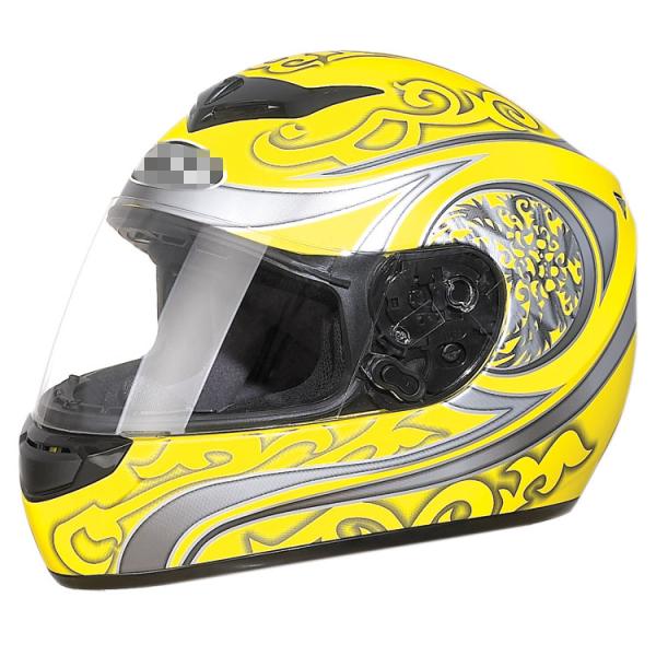 Full Face DOT Approved ABS Motorcycle Helmet with Custom Design and Head Protection