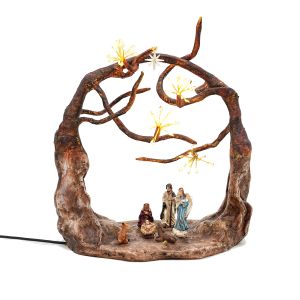 Country-style Holy Family Scene Decorations Birth Scene Decorations for the Holy Family     Suitable for use in indoor living rooms and tea rooms.