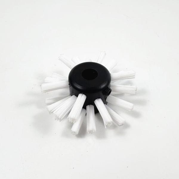 Aplicador de revestimiento de tuberías de ruedas de nylon Cepillo para limpieza de tuberías en tuberías de petróleo, gas y productos químicos