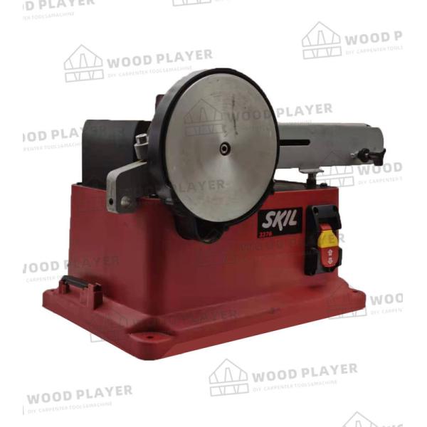 120V Electric 6 Inch Disc Belt Sanding Machine For Wood