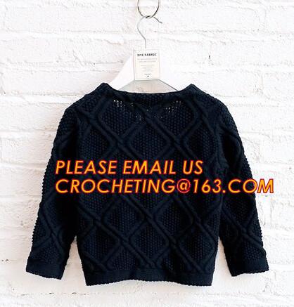 Stylish warm korean fur knitted new style, kid coat sweaters, China manufacturer quality new design wool baby sweater de