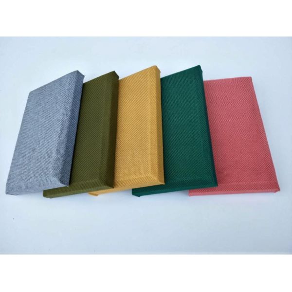 Natural Fabric Acoustic Panel Customized Fabric Wrapped Acoustic Board for Studio