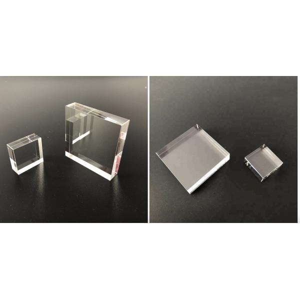 Окно бесцветного сапфира Hexahedron оптически стеклянное