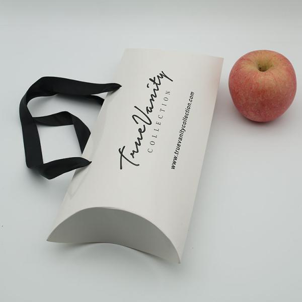 Custom Virgin Hair Packaging Pillow Box Packaging For Hair/fashion Cardboard Wig Box