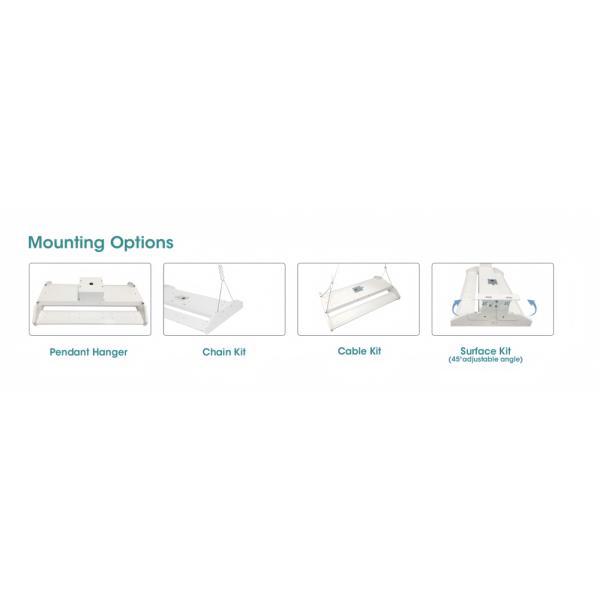 Умный контроль высокопроизводительный светодиодный линейный высокозащитный свет 320w сенсорный тусклый светодиодный складский свет