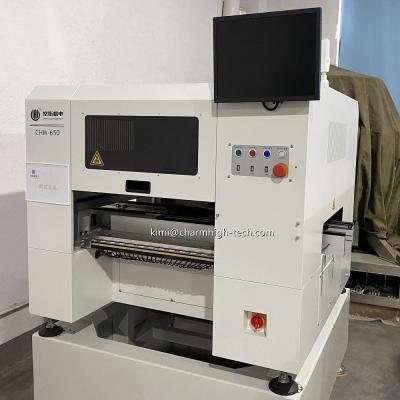 0201 0402 4 Heads SMT Pick And Place Machine With Auto Nozzle Changer