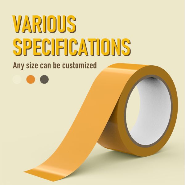 High Viscosity BOPP Acrylic Adhesive Silent Tape in Whole Box Low Noise Express E-Commerce Packaging Tape Cross-Border Hot Sale