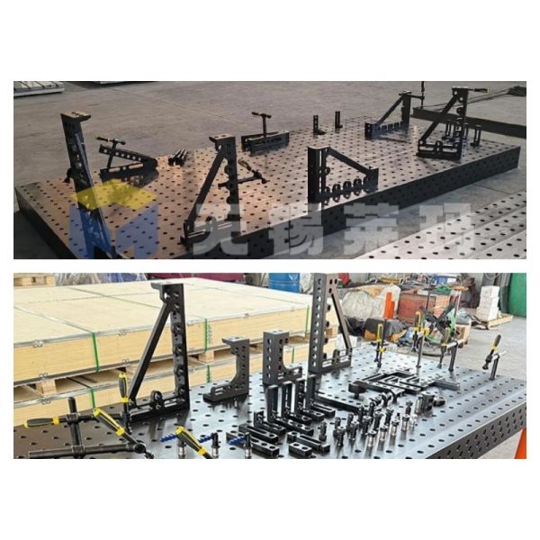 Modular Tooling System Cnc Fixture Clamps 45# Steel Ratchet F Clamp