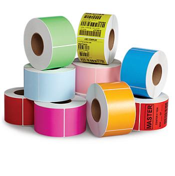 4X6 Inch direct thermal label sticker paper Electronic balance paper, color printer labels Red Orange Yellow Green