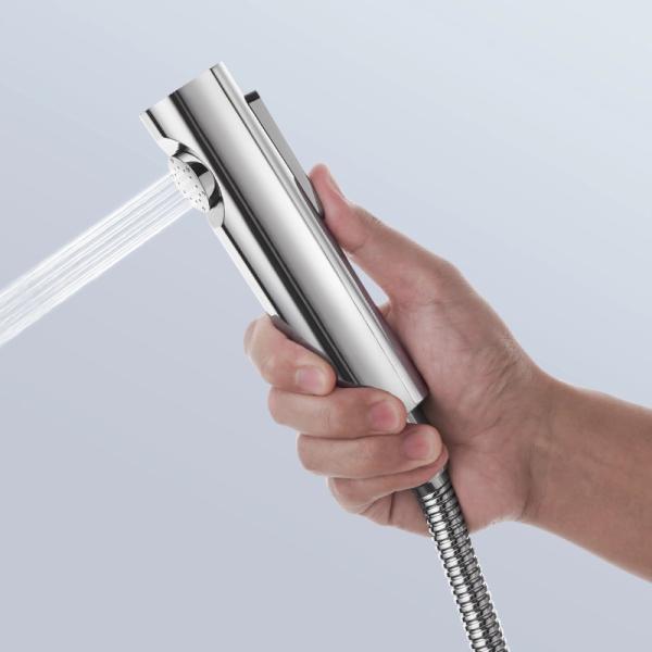 2024 Silver Toilet Bidet Spray With Cistern Kit Shattaf Handheld Shower Head Hose Design